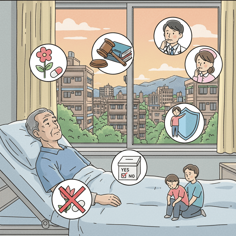 斷食善終、照顧悲歌、臨終安寧