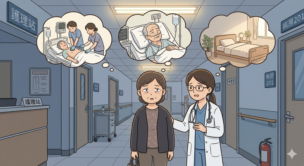 安寧療護、DNR、不急救、善終
